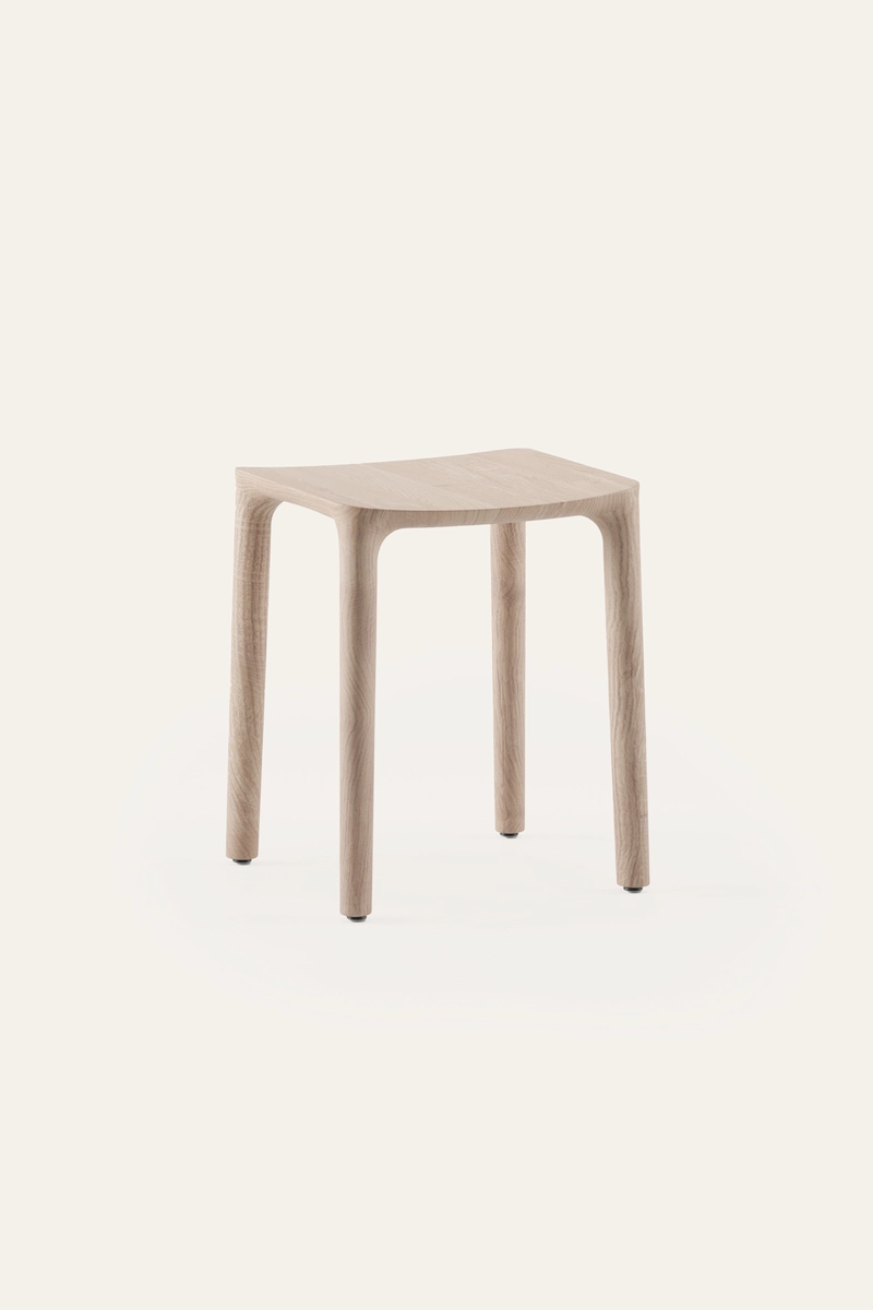 Barová stolička Neva designová dřevěná barová stolička