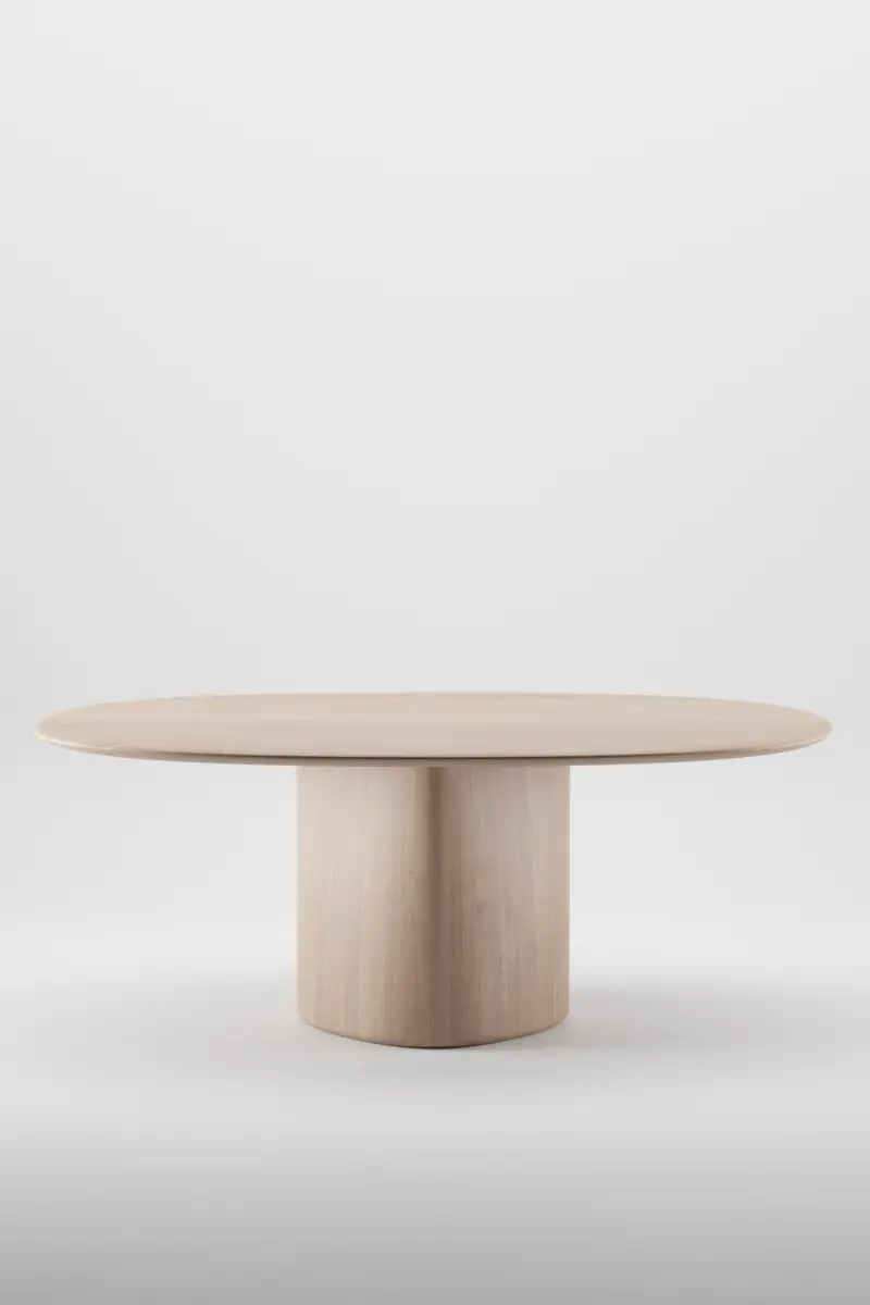 Oválný stůl Column 1 oválný stůl na jedné sloupové noze