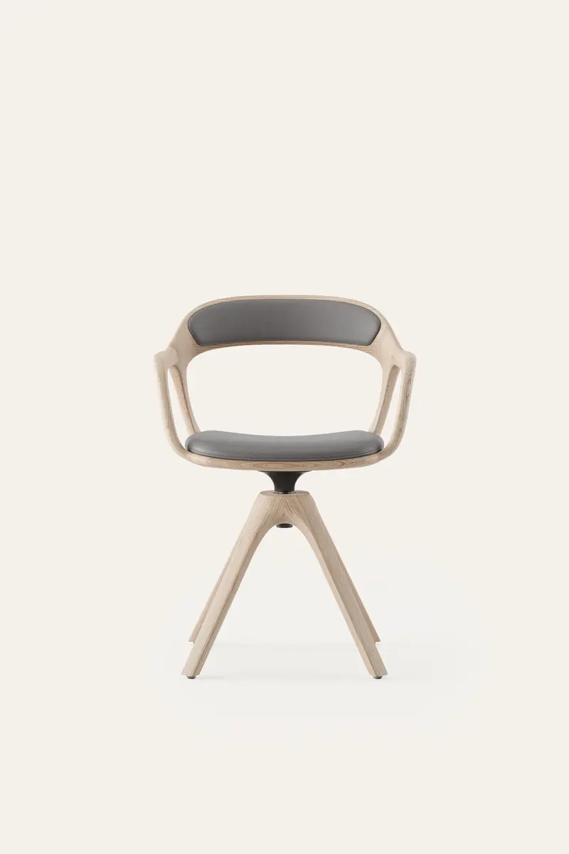 Kancelářská židle Leno designová kancelářská židle s čalouněným sedákem a opěradlem